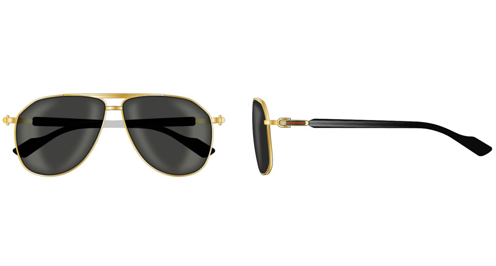 Gucci Okulary przeciwsłoneczne GG1220S-001