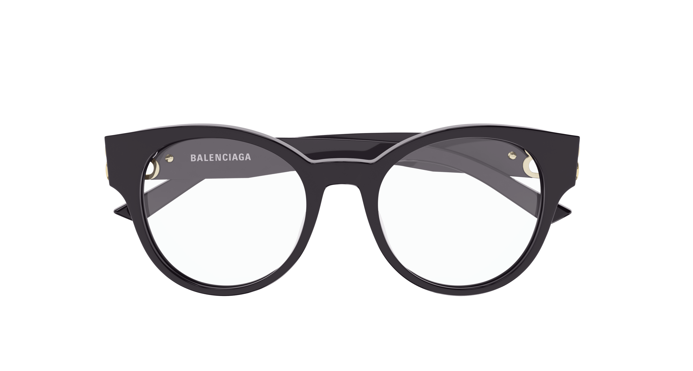BALENCIAGA Eyeglasses BB0282O 002 Gold 2023