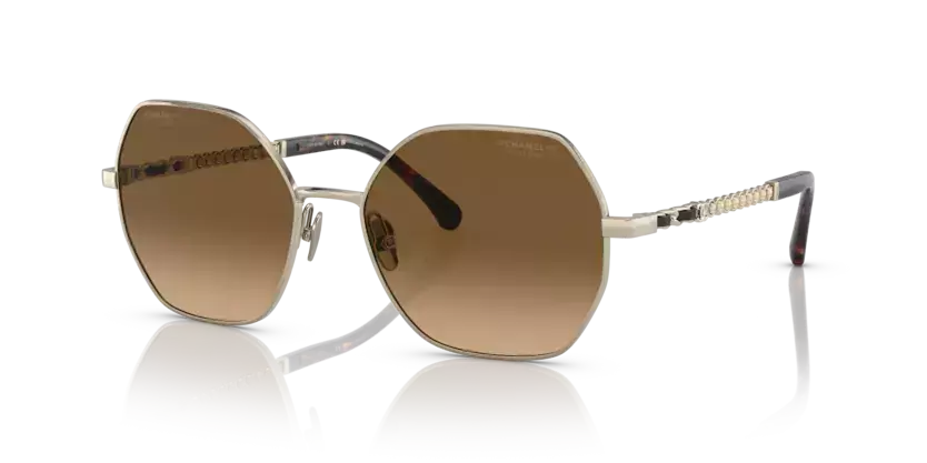 Chanel Okulary przeciwsłoneczne z polaryzacją CH4281QH-C422M2