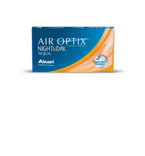 Contact Lenses AIR OPTIX™ NIGHT&DAY AQUA (6 pieces)