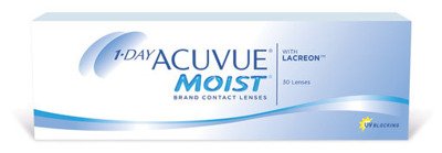 Contact Lenses 1·DAY ACUVUE® MOIST 9.0 (30 szt.)