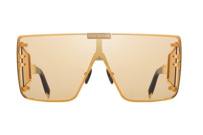 Balmain BPS-102C Gold-tone metal Wonder Boy sunglasses LIMITED EDITION