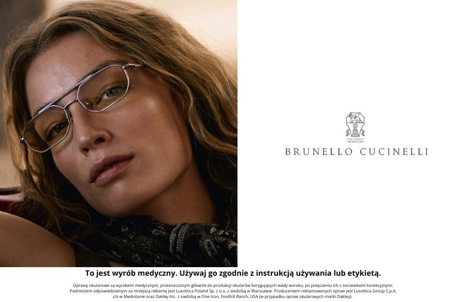 Okulary korekcyjne Brunello Cucinelli w Optique Exclusive
