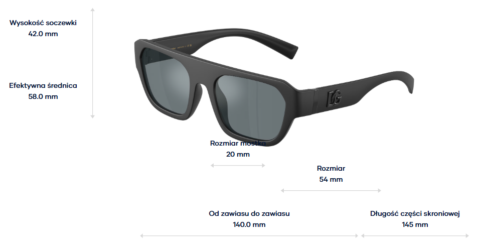 Dolce & Gabbana Okulary przeciwsłoneczne DG6206-25256G