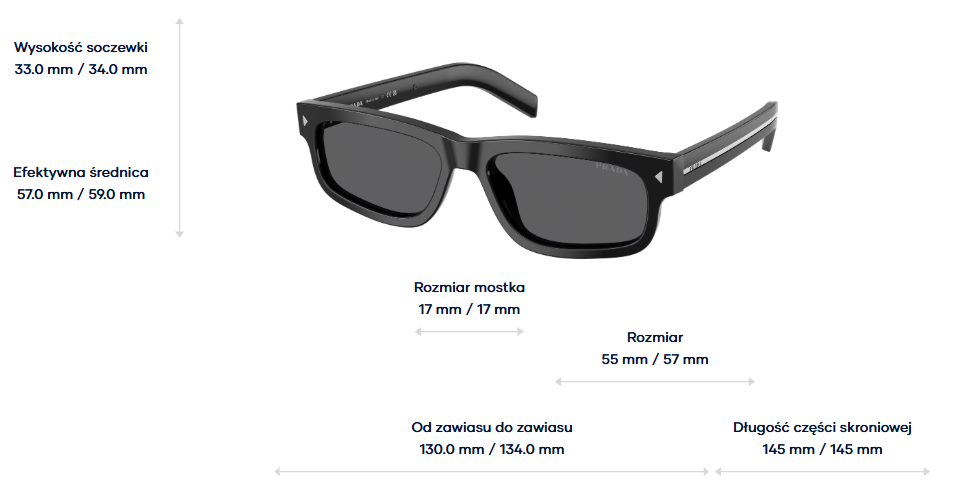 Prada Okulary przeciwsłoneczne PRB11S-16K731