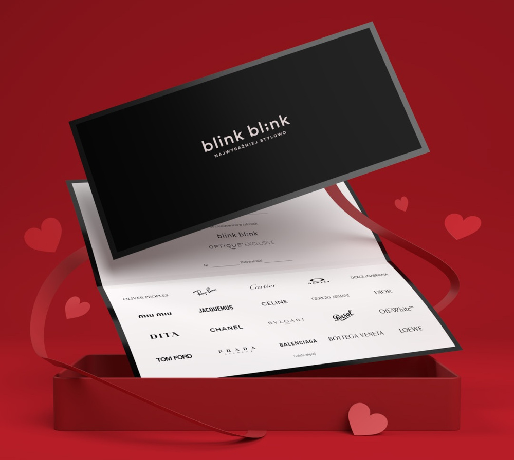 Blinkblink Karta podarunkowa / Gift Card 700 PLN