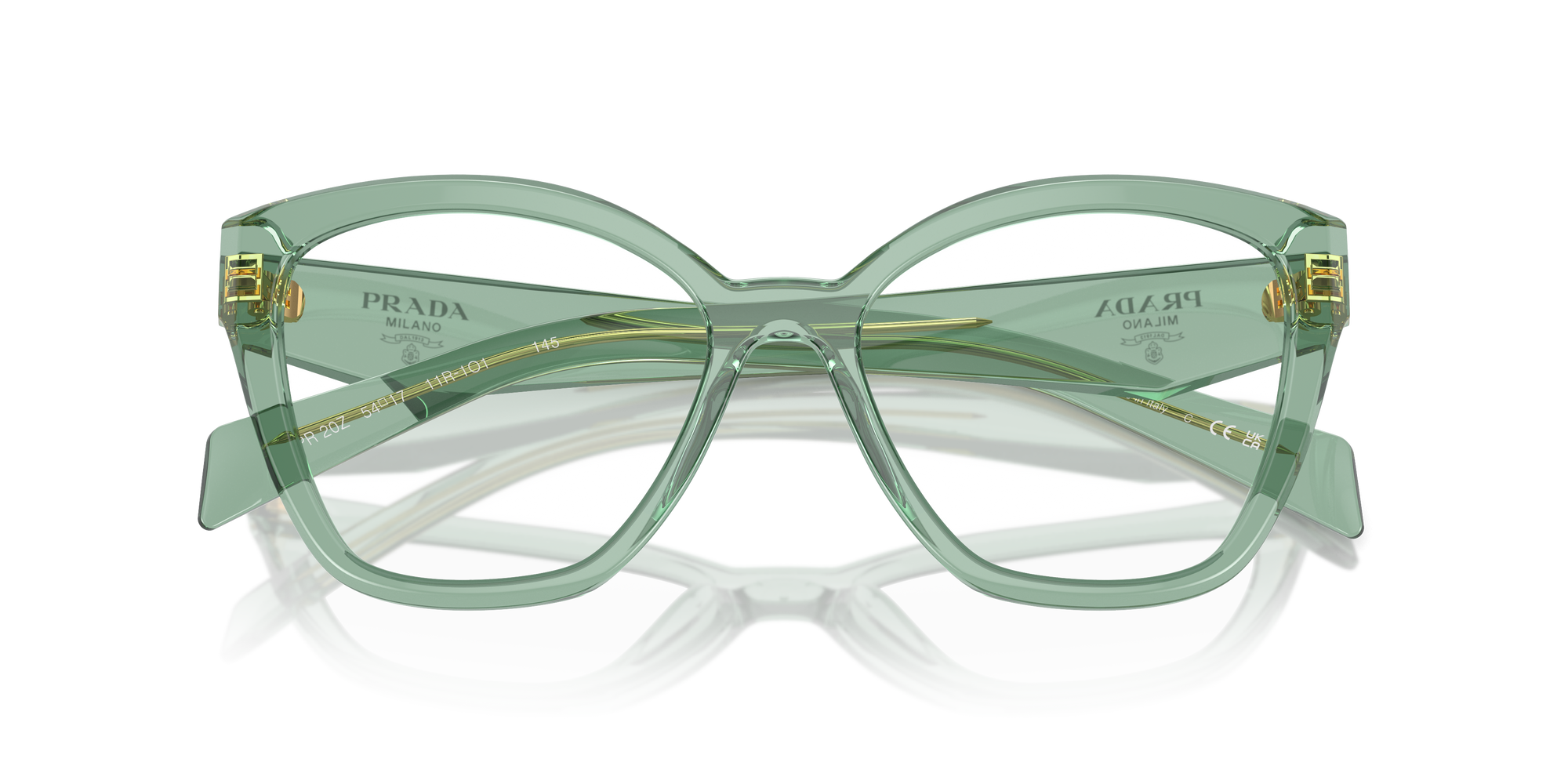 Prada Okulary korekcyjne PR20ZV-11R1O1
