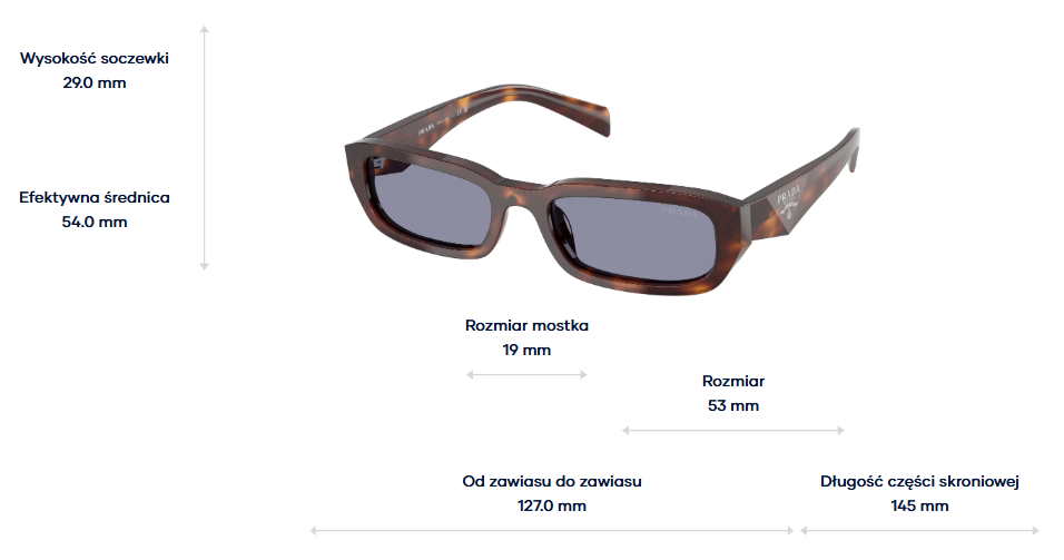 Prada Okulary przeciwsłoneczne PRB06S-15W03N