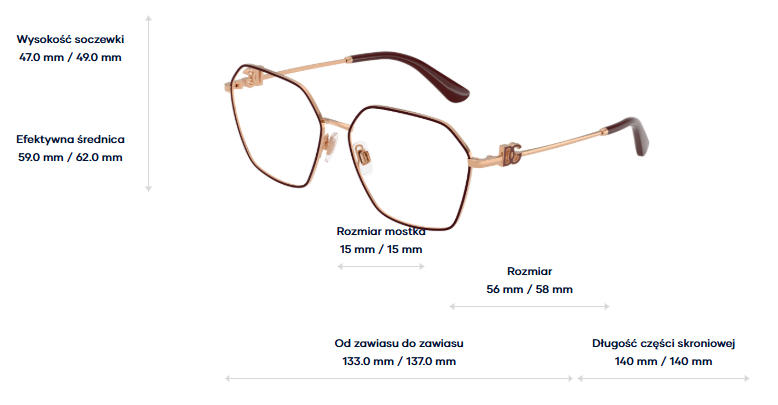Dolce & Gabbana Optical frame DG1366-1351