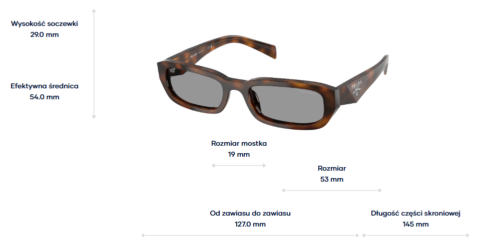 Prada Sunglasses PR B06S-20D50Q