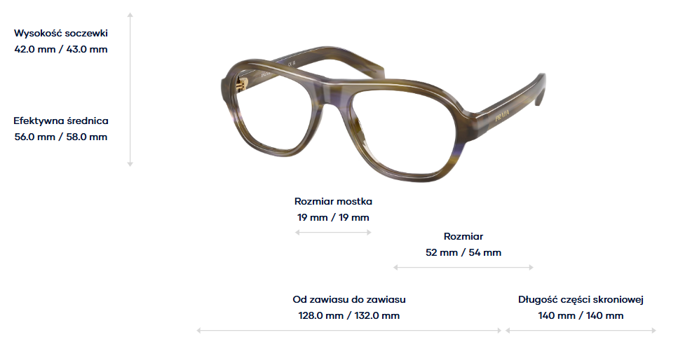 Prada Optical frame PRC12V-23G1O1