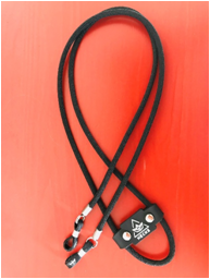Necks Brand glasses cord All Black