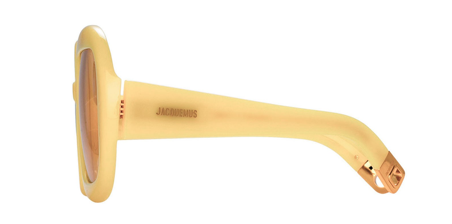 Jacquemus Okulary przeciwsłoneczne CARRE ROND JAC10C3SUN