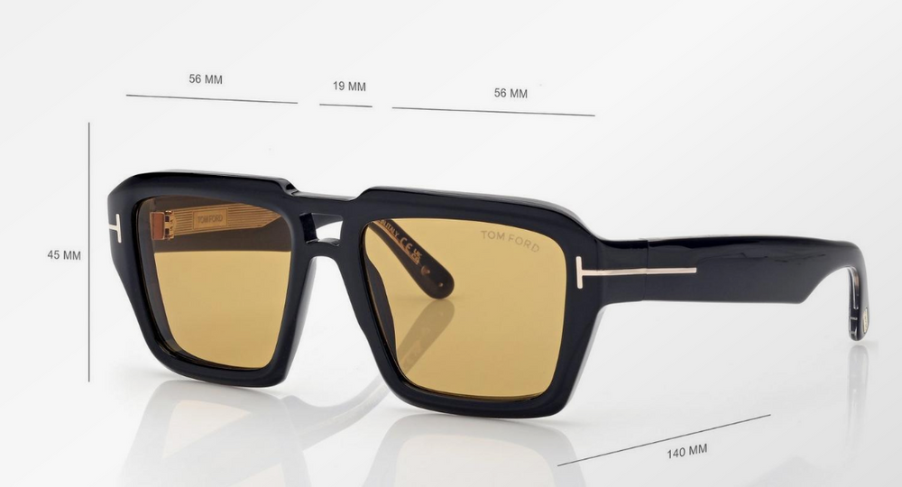 Tom Ford Icon Okulary przeciwsłoneczne FT1202-01E