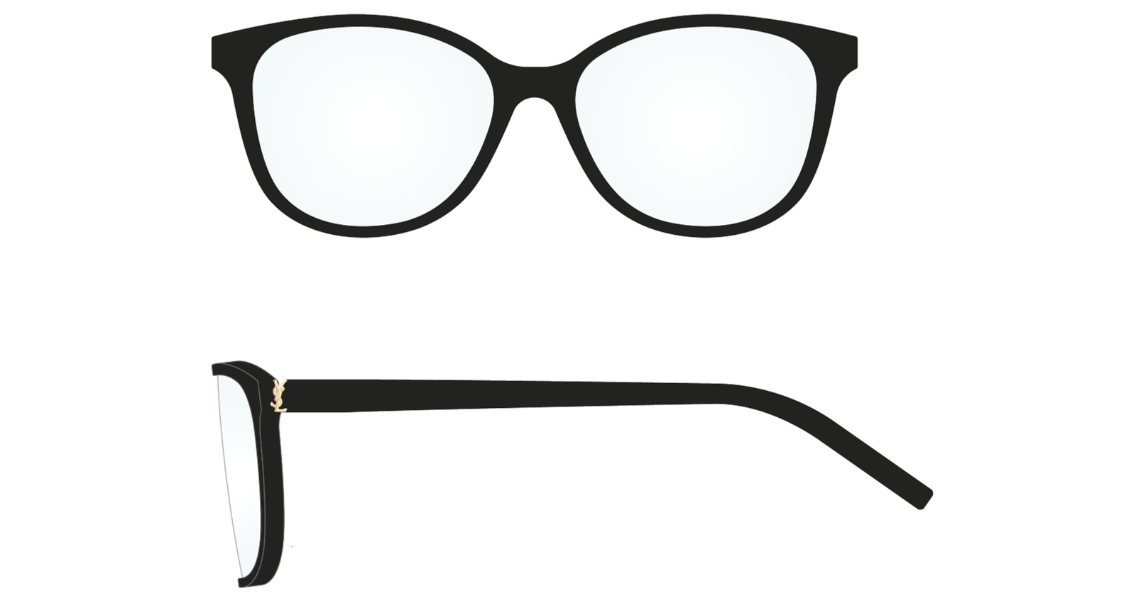 Saint Laurent Okulary korekcyjne SL M112-001