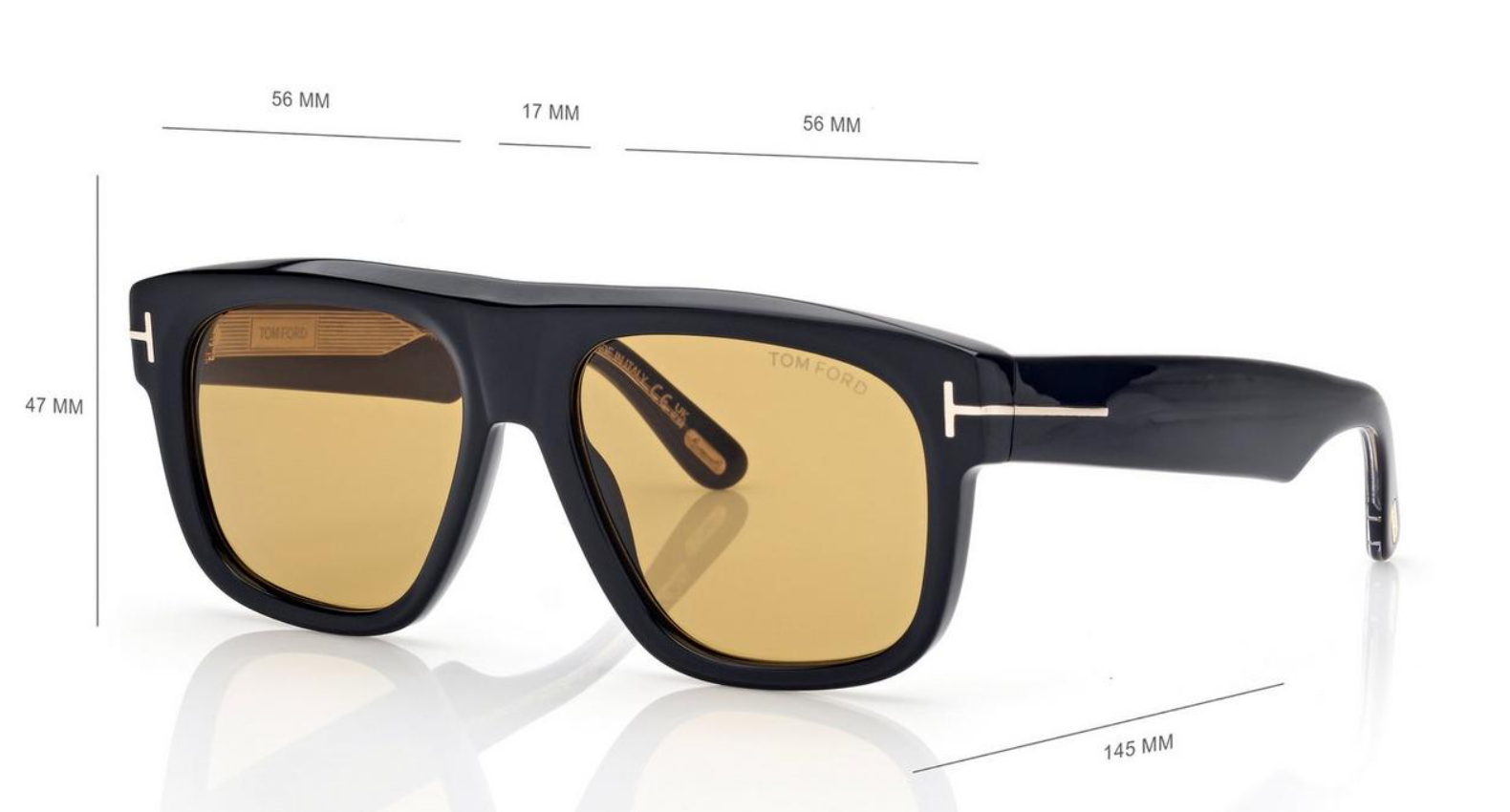 Tom Ford Icon Okulary przeciwsłoneczne FT1201-01E