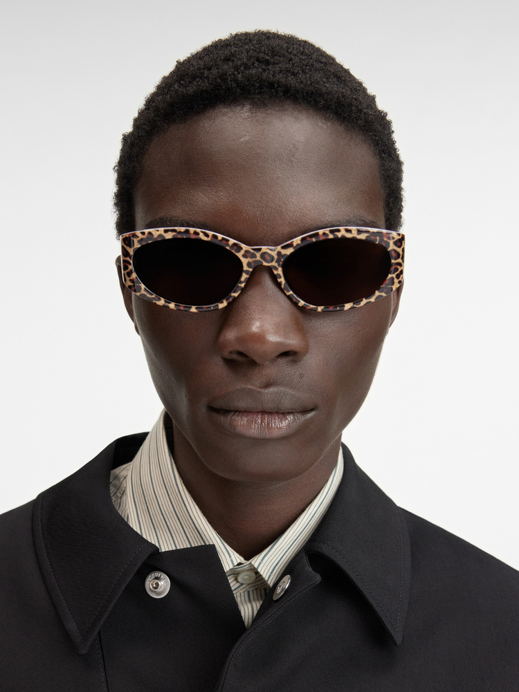 Jacquemus Okulary przeciwsłoneczne OVALO JAC4C2SUN