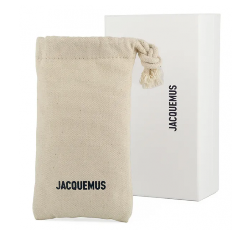 Jacquemus Okulary przeciwsłoneczne OVALO JAC4C7SUN
