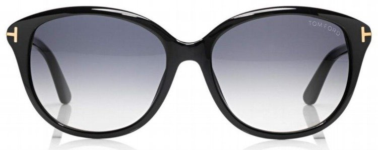 Tom Ford Sunglasses KARMEN SOFT SQUARE TF329-01B