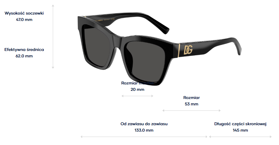 Dolce & Gabbana Okulary przeciwsłoneczne DG4512-501/87