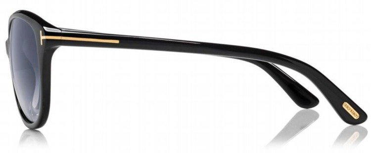 Tom Ford Sunglasses KARMEN SOFT SQUARE TF329-01B