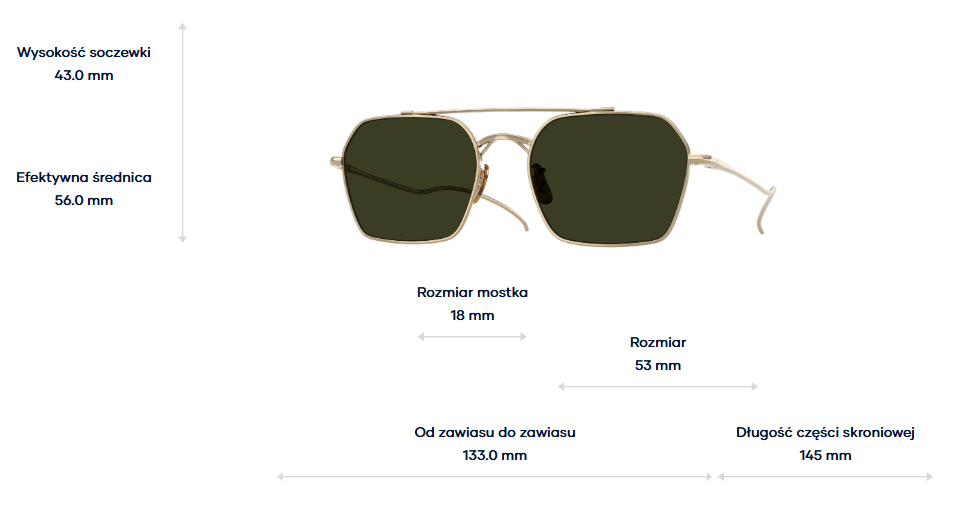 Oliver Peoples Okulary przeciwsłoneczne Tk-15 OV1365ST-5035P1