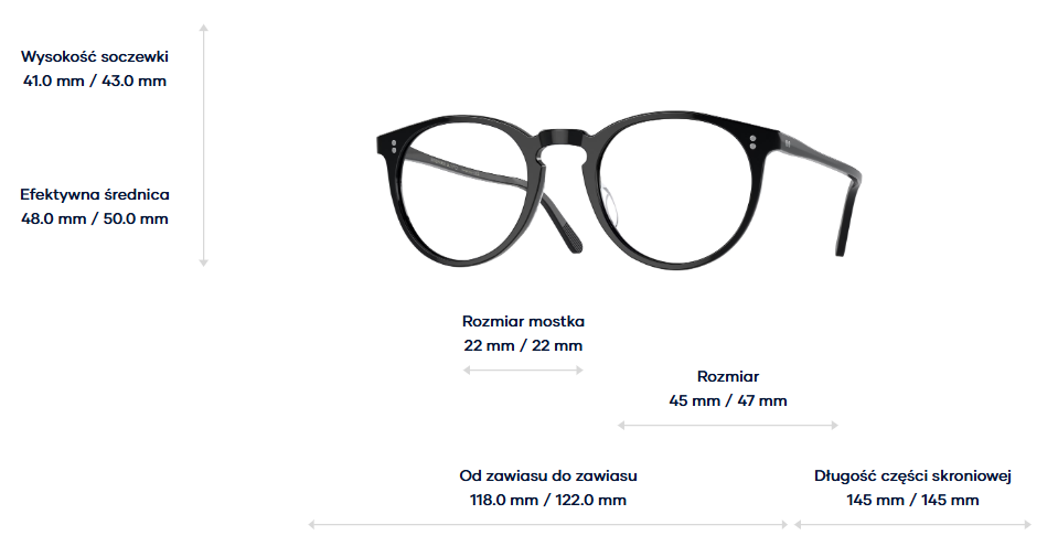 Oliver Peoples Oprawy korekcyjne O'MALLEY OV5183-1005L