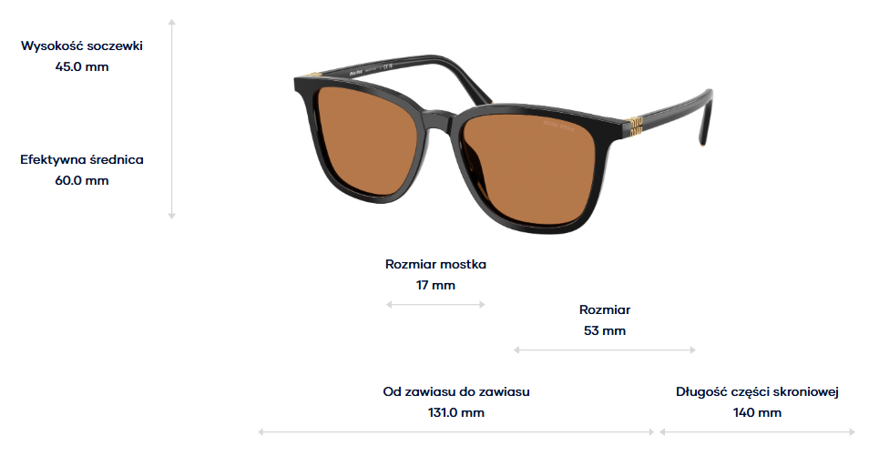 Miu Miu Sunglasses MUB03S-16K90Q