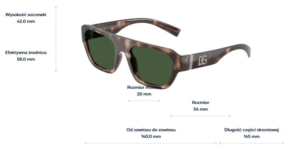 Dolce & Gabbana Okulary przeciwsłoneczne DG6206-344482