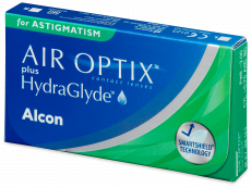 Contact Lenses Air Optix plus HydraGlyde for Astigmatism  (3 pieces)