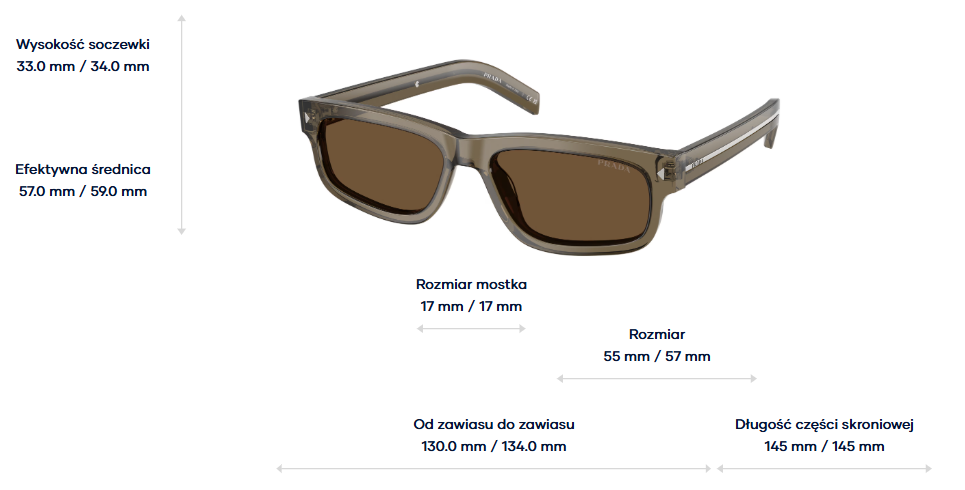 Prada Sunglasses PRB11S-18T70F