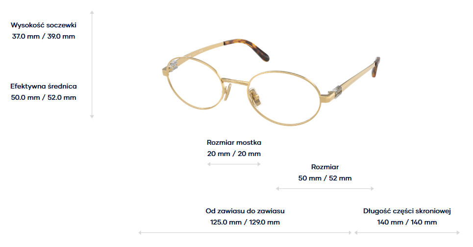 Miu Miu Okulary korekcyjne MU 50ZV-5AK1O1