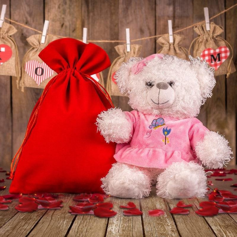 Woreczek prezentowy (czerwony)