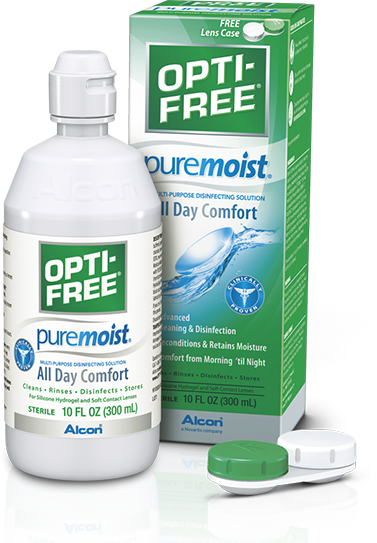 Liquid lens care Opti-Free® PureMoist® - 300ml