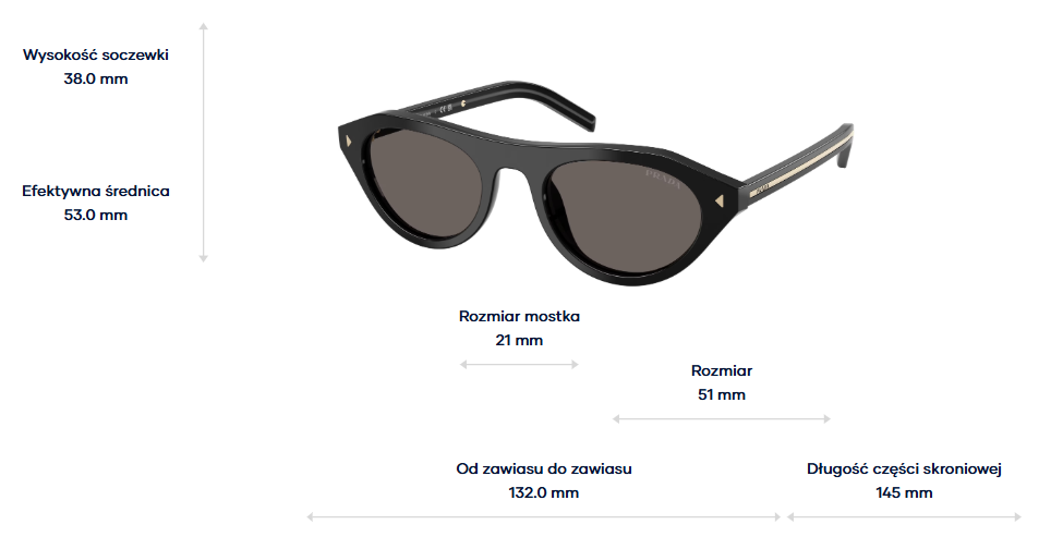 Prada Sunglasses PR B15S-16K731