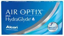 Contact Lenses AIR OPTIX PLUS HYDRAGLYDE (3 pieces)