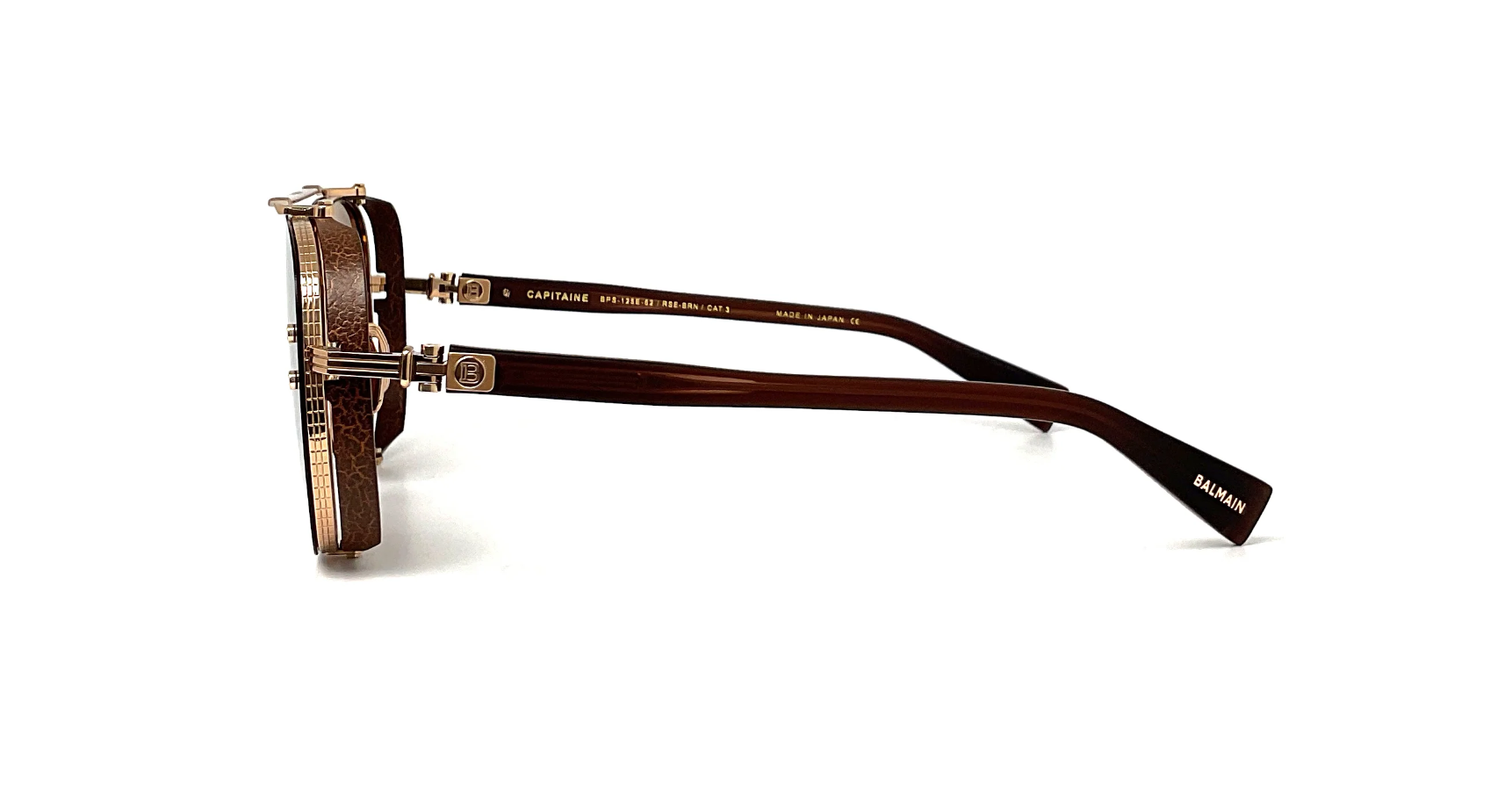 BALMAIN BPS-125E-62 CAPTAINE UNISEX SUNGLASSES