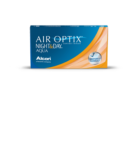 Contact Lenses AIR OPTIX™ NIGHT&DAY AQUA (30 pieces)