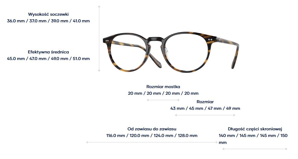 Oliver Peoples Optical frame Riley-R OV5004-1003